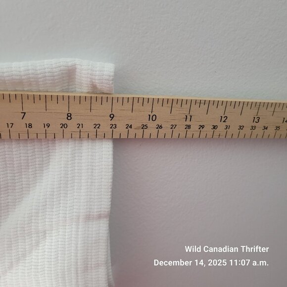 Hollister XL White Textured Ribbed Cotton Blend Classic Fit Short Sleeve Polo - Picture 6 of 7